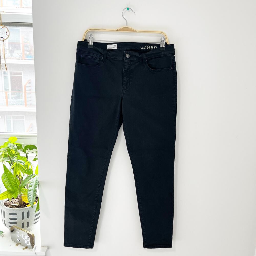 Gap Black Legging Jeans Size 30